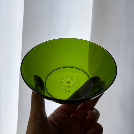Finland SARVIS bowl clear green