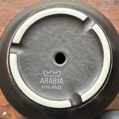 arabia flower pot 0.6L black