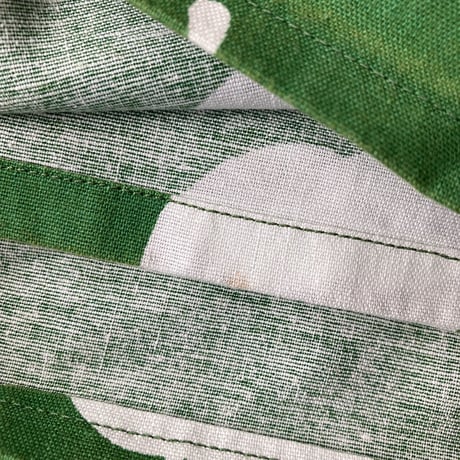 Finland apple motif fabric green