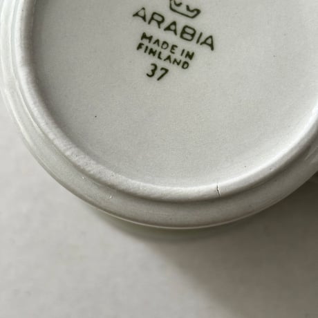 arabia oliivi cocoa cup and saucer