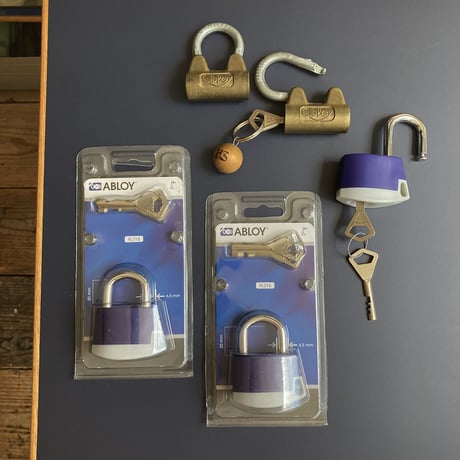 Finland ABLOY padlock blue