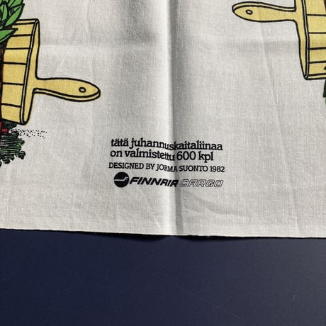 finnair cargo  marimekko TENUGUI