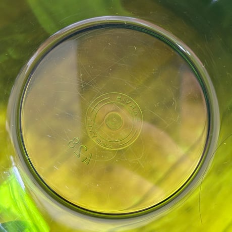 Finland SARVIS bowl clear green