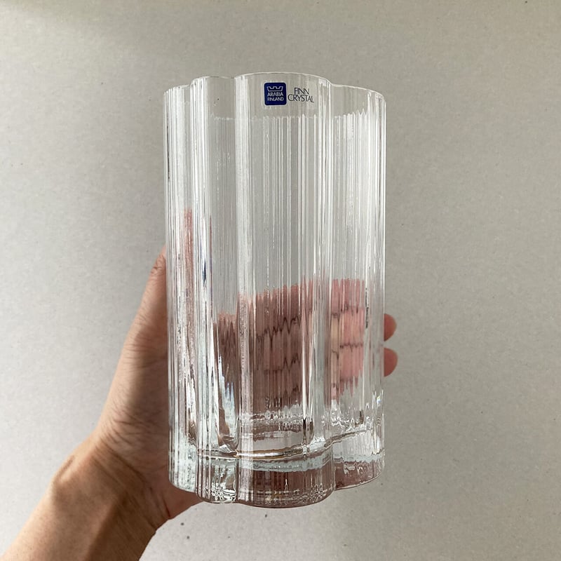 ヌータヤルヴィ Markku Salo／マルック・サロ クムルス 積雲 花瓶 arabia cumulus vase L | retro number