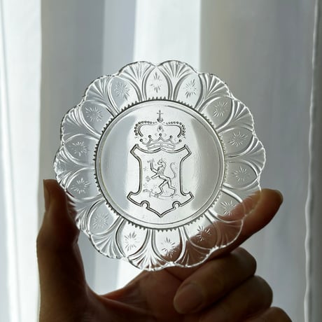 Finland karhula glass mini plate