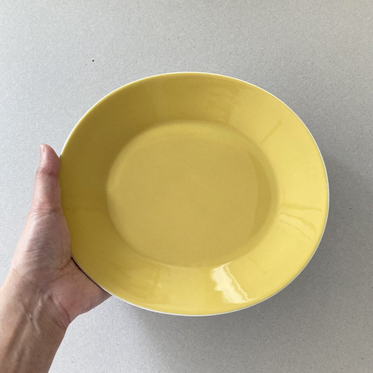 arabia aatami oval plate 23cm | retro number