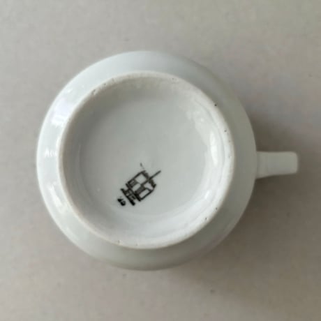 old arabia blue line mug