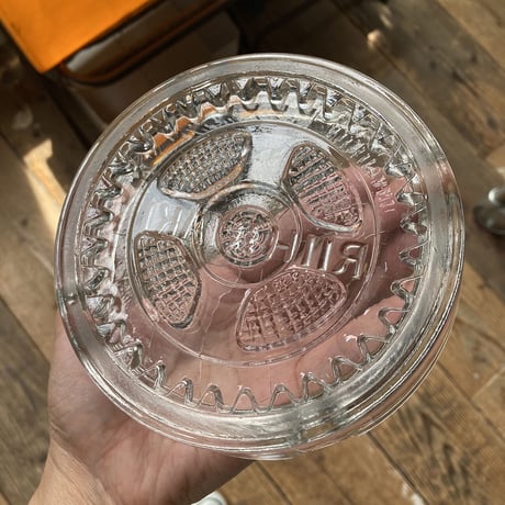 riihimaki  glass ash tray L