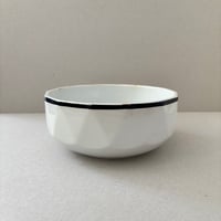 arabia Gustaf Stark bowl navy line 17.5cm