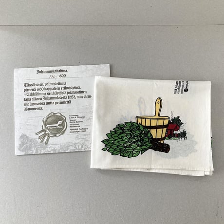 finnair cargo  marimekko TENUGUI
