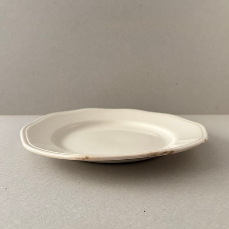 B品 arabia moderna plate 23.5cm 生成り