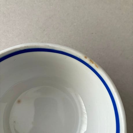 arabia bowl  blue line