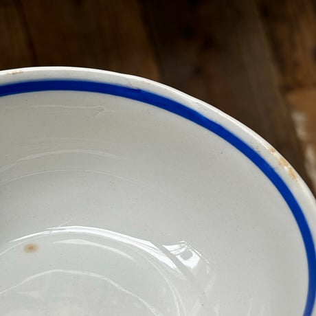 arabia bowl  blue line