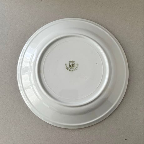 old arabia  plate  blue flower 23cm