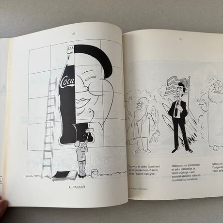 Finland book 風刺画 Se ompi suomenmaa