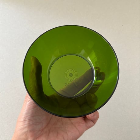 Finland SARVIS bowl clear green