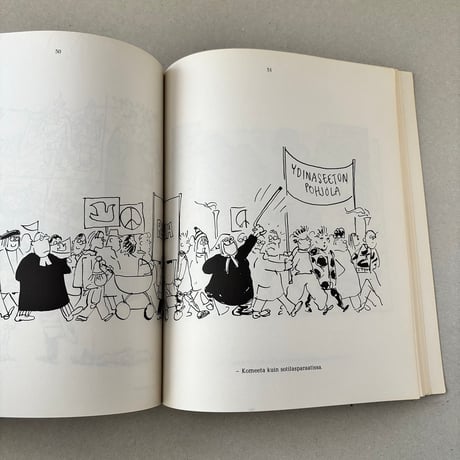 Finland book 風刺画 Se ompi suomenmaa