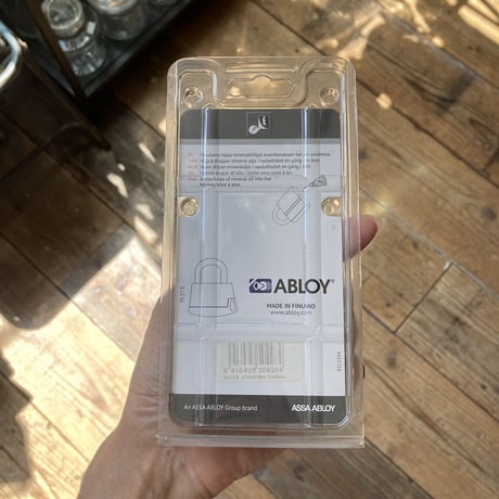 Finland ABLOY padlock blue
