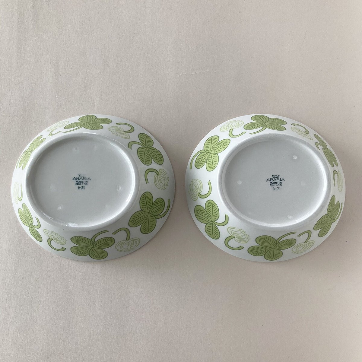 arabia apila oval bowl | retro number arabia apila oval bowl | retro number