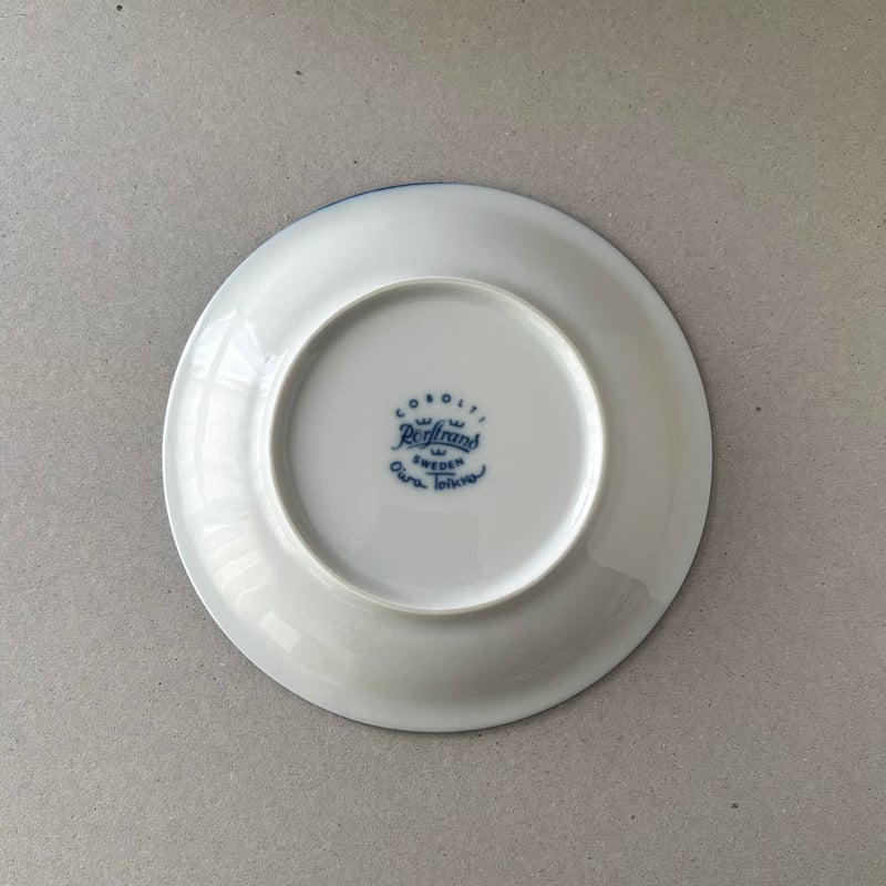 rorstrand cobolti plate 17cm | retro number
