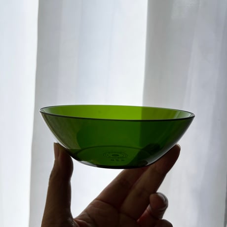 Finland SARVIS bowl clear green