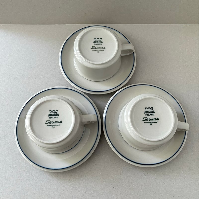 arabia saimaa tea c/s | retro number