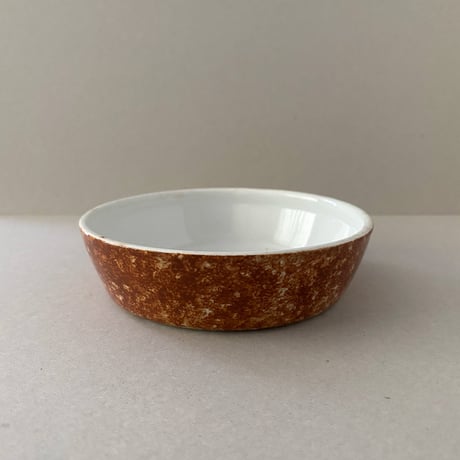 old arabia brown oven plate