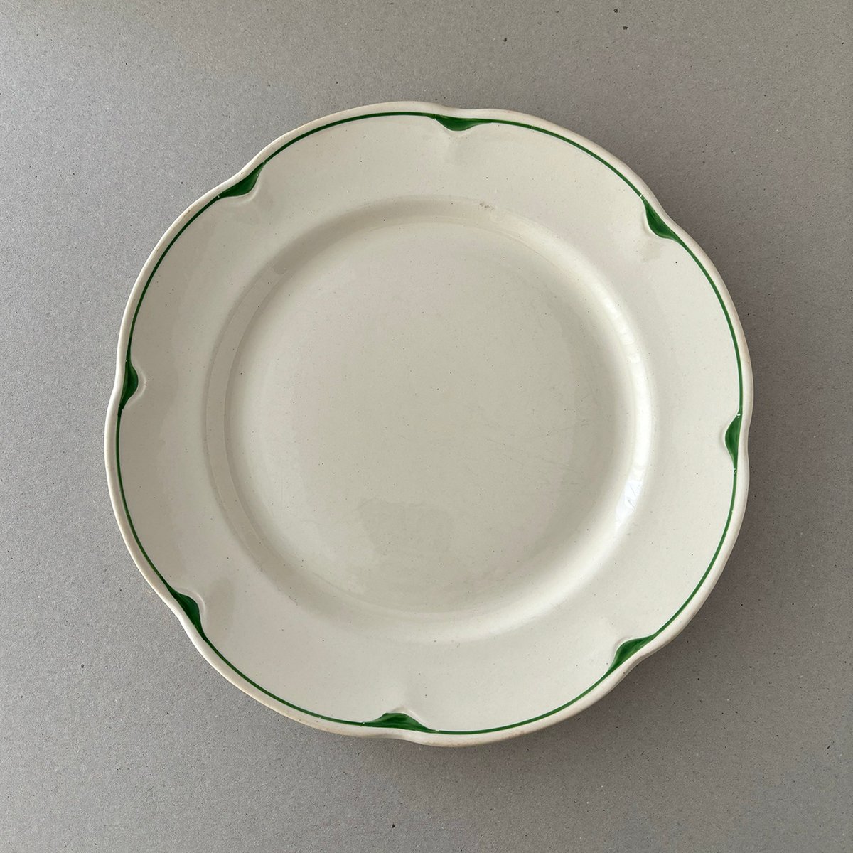 old arabia pekka 24cm　ディーププレート　超美品 old arabia pekka plate 24cm green | retro number