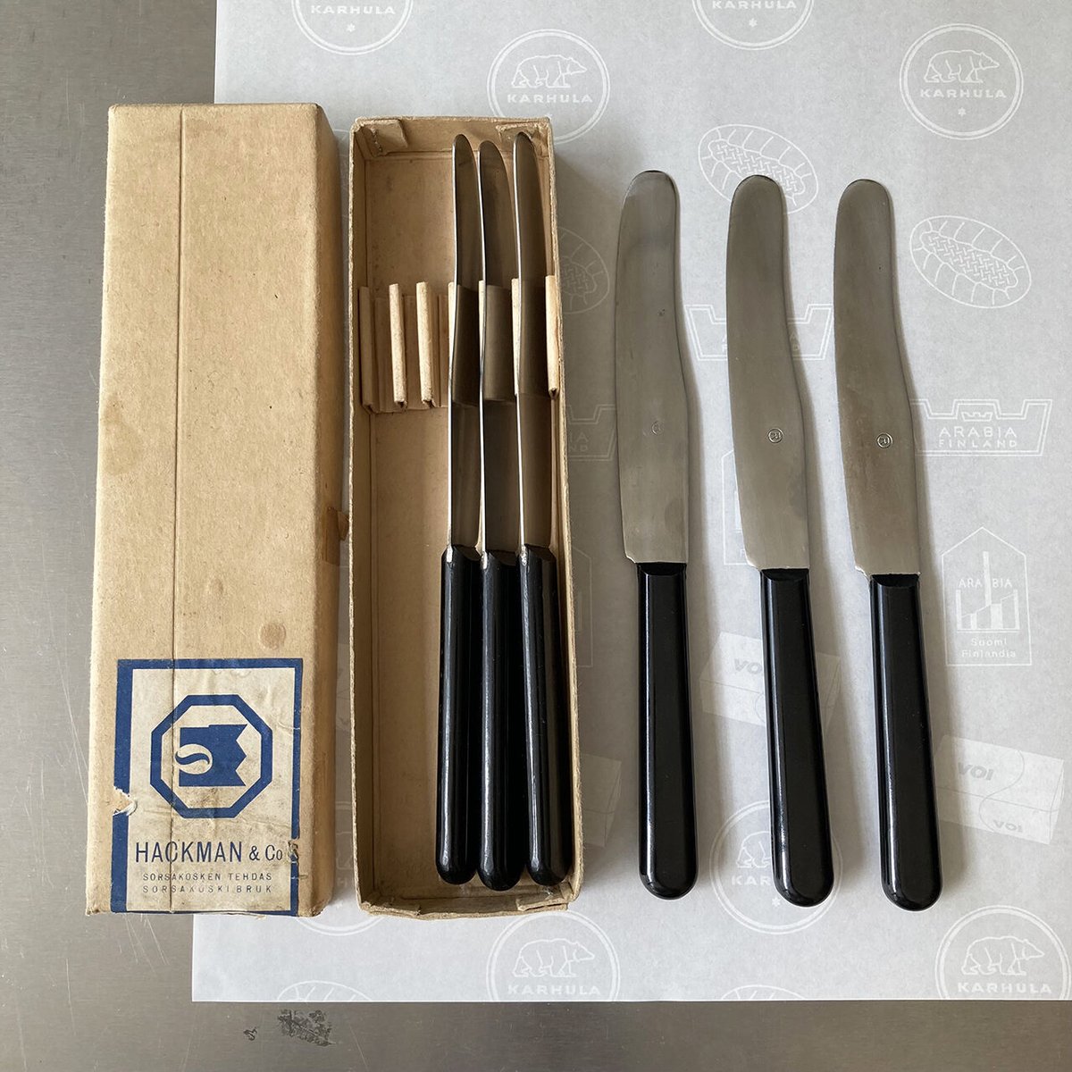 Hackman ナイフ BK | retro number