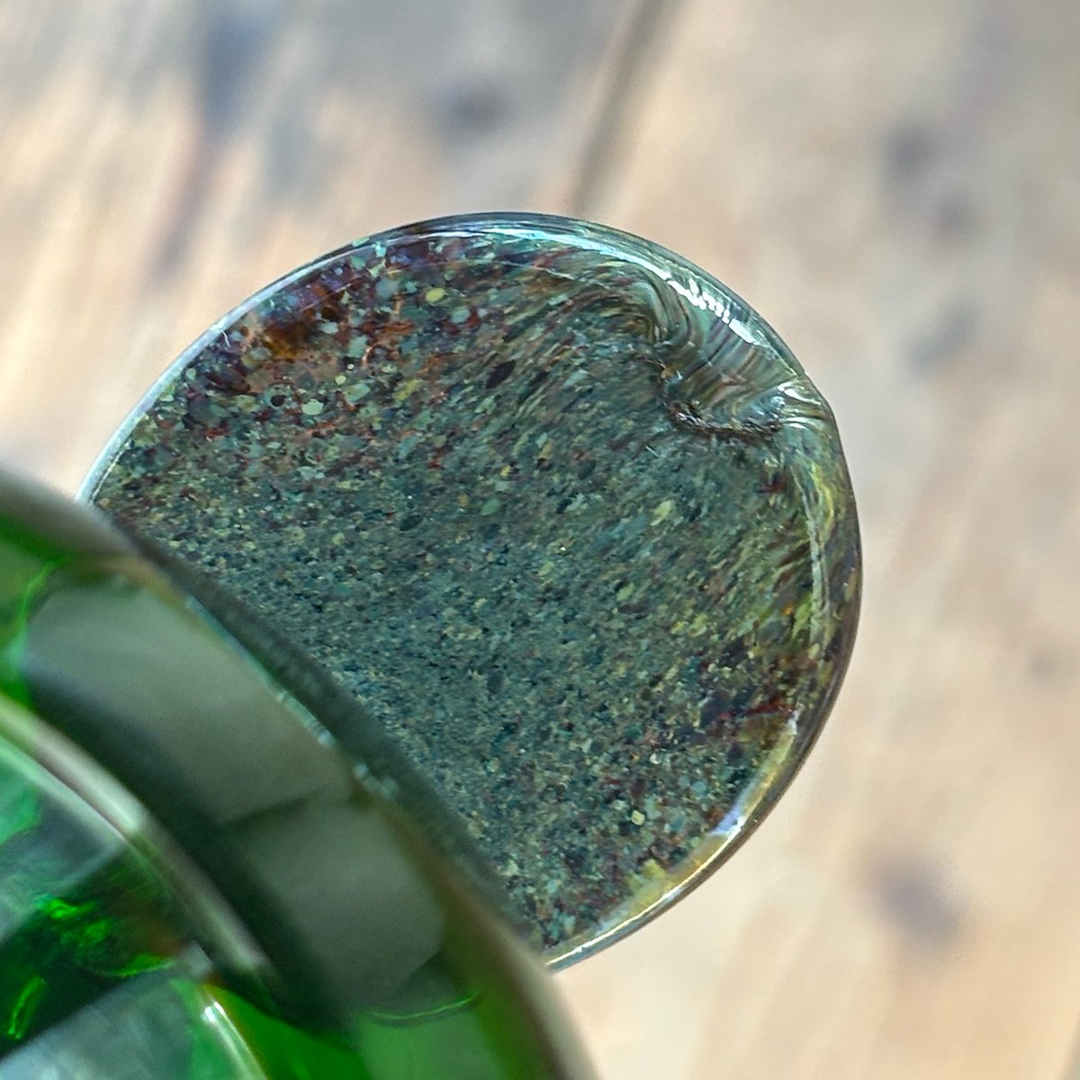 Nuutajarvi apple obje oiva toikka green | retro