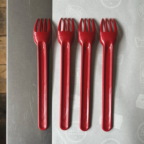 Finland SARVIS easy day cutlery red