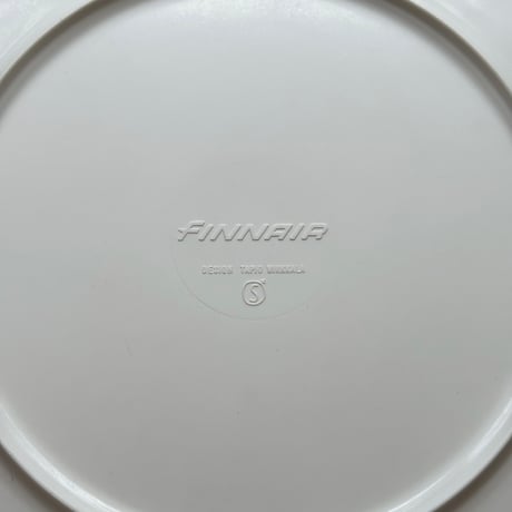 Finnair Caravelle melamin plate 20cm Tapio Wirkkala