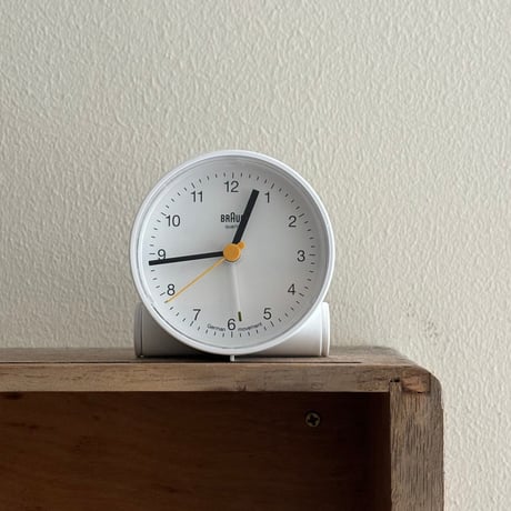 braun Alarm Clock white BNC001 WHWH