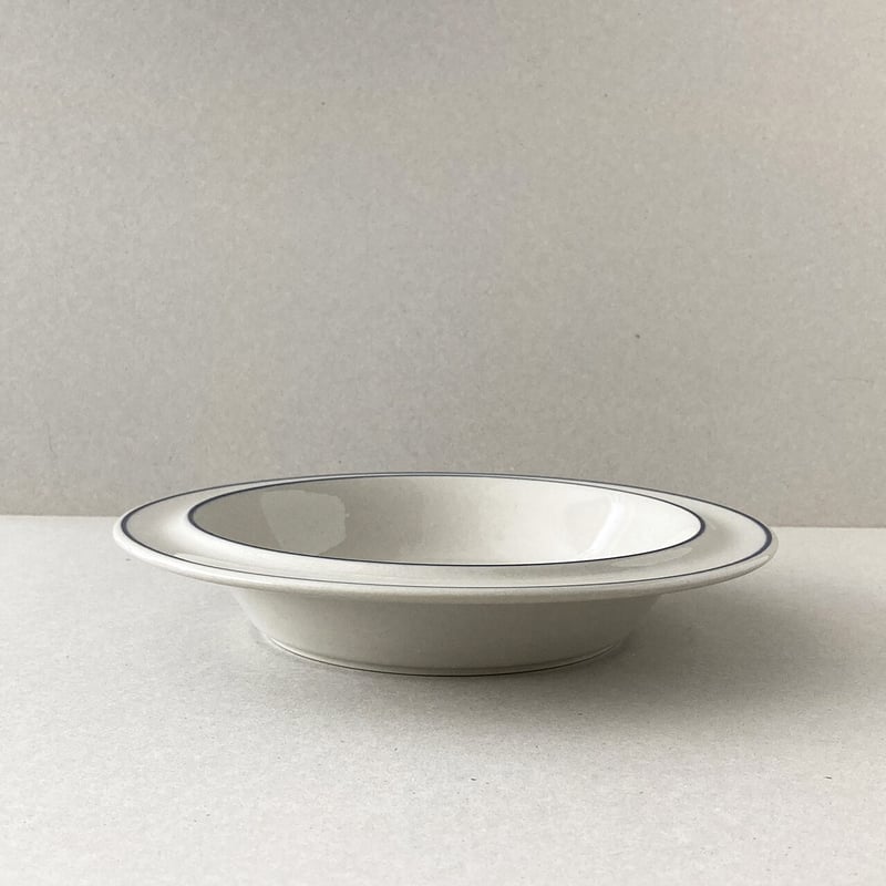 arabia saimaa soup plate | retro number