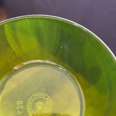 Finland SARVIS bowl clear green