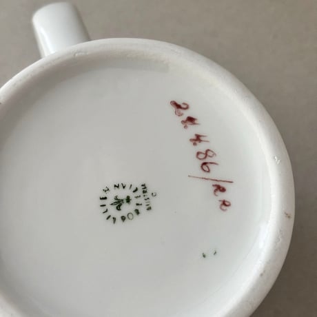 sauna mug lilien porzellan