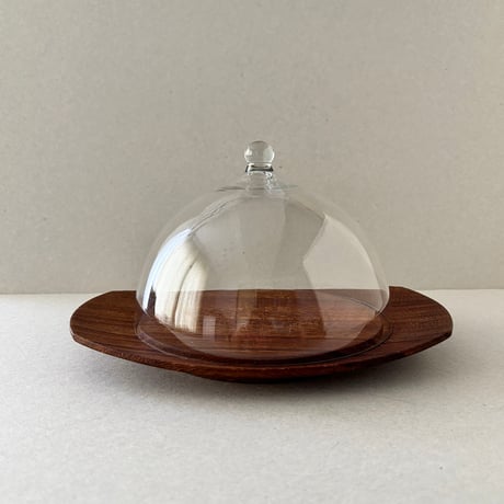 Finland teak cake dome