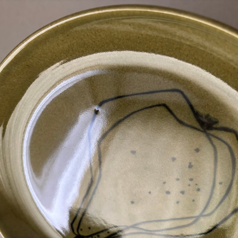 arabia fruits plate G.O.G. green pear | retro n