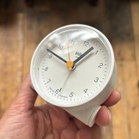 braun Alarm Clock white BNC001 WHWH
