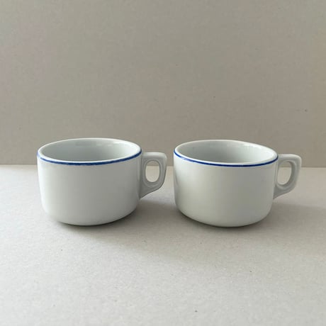 old arabia blue line mug
