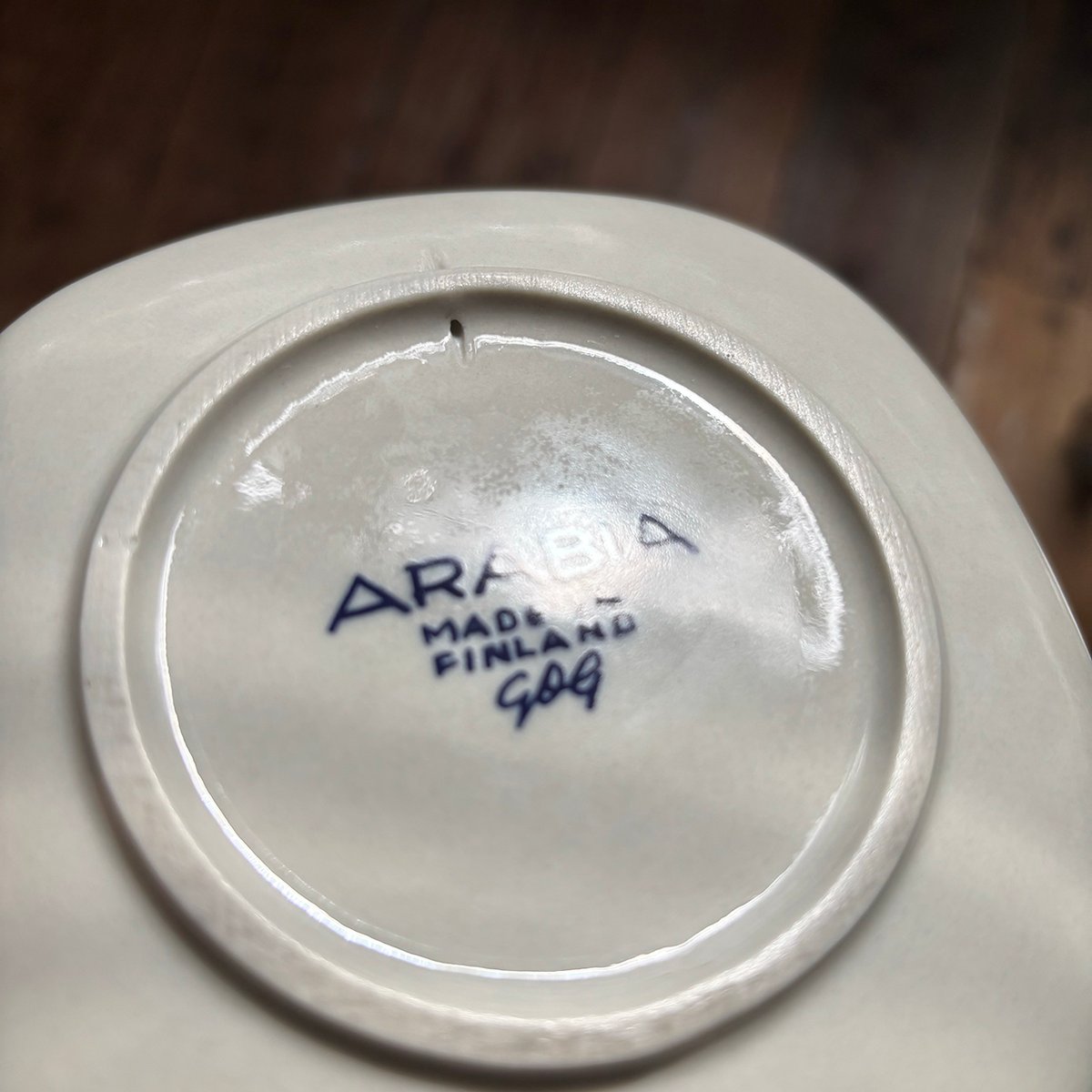 arabia bird christmas annual plate 1978 G.O.G