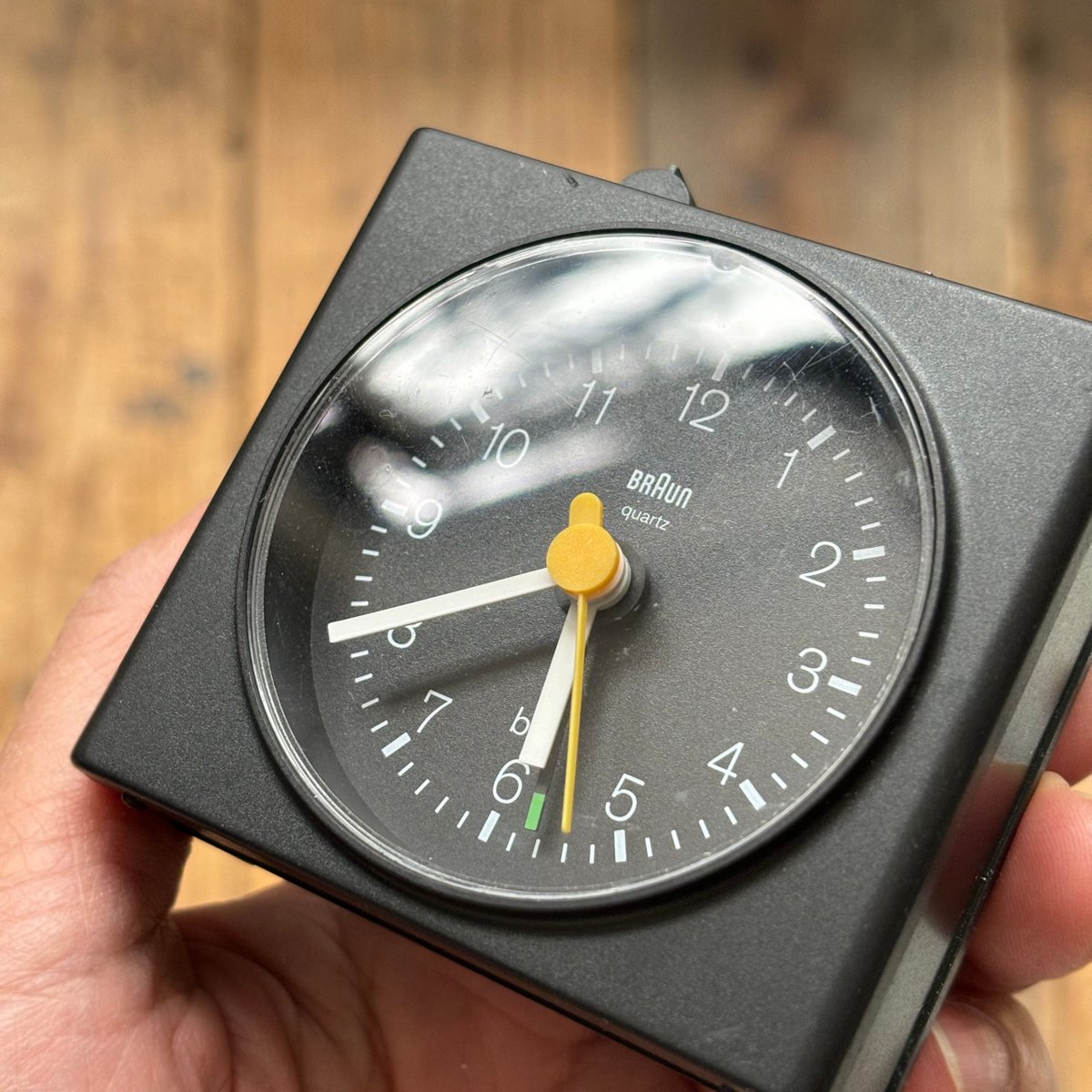 希少 ビンテージ 完動品 braun AB 40 sl braun Alarm Clock black AB40sl | retro number
