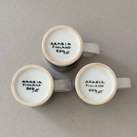 arabia G.O.G. mini cup & saucer