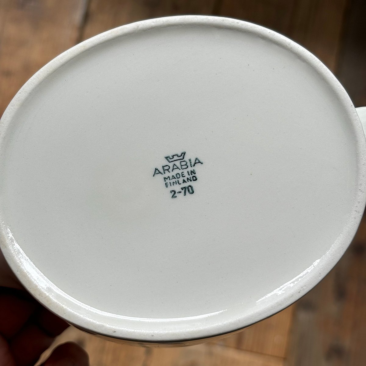 ヴィンテージ 17cm×2枚 アラビア エエヴァ ARABIA EEVA arabia eeva pitcher | retro number