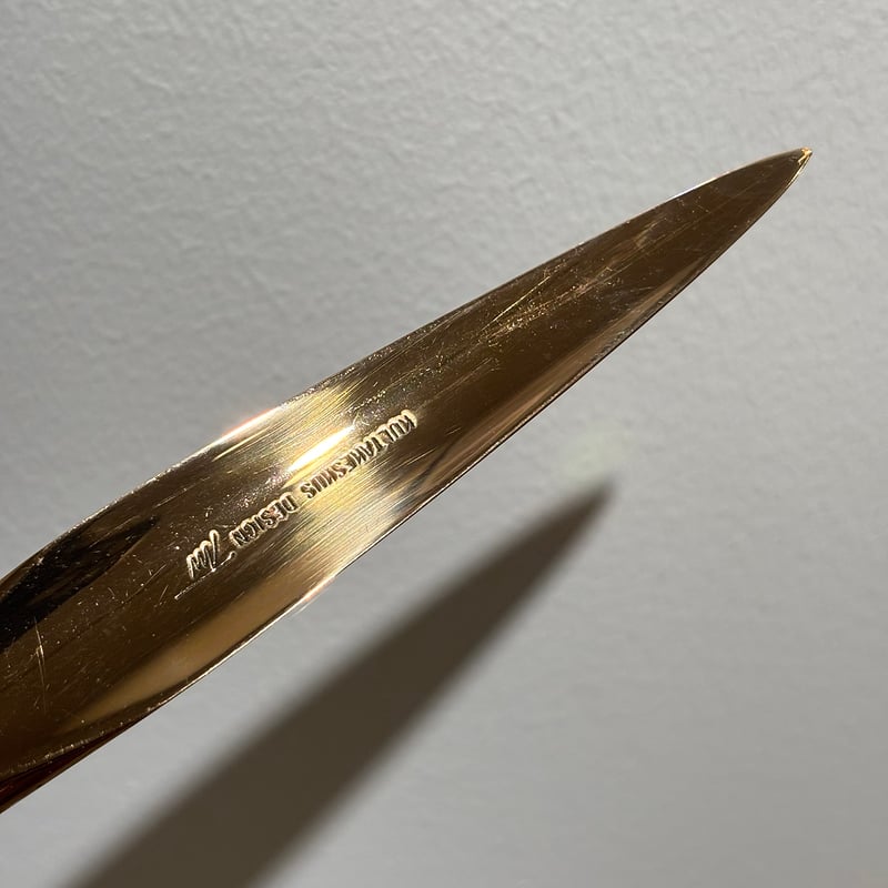 新品未使用/タピオ・ウィルカラ/真鍮ペーパーナイフ/Tapio Wirkkala タピオ・ヴィルカラ ペーパーナイフ 【公式通販】