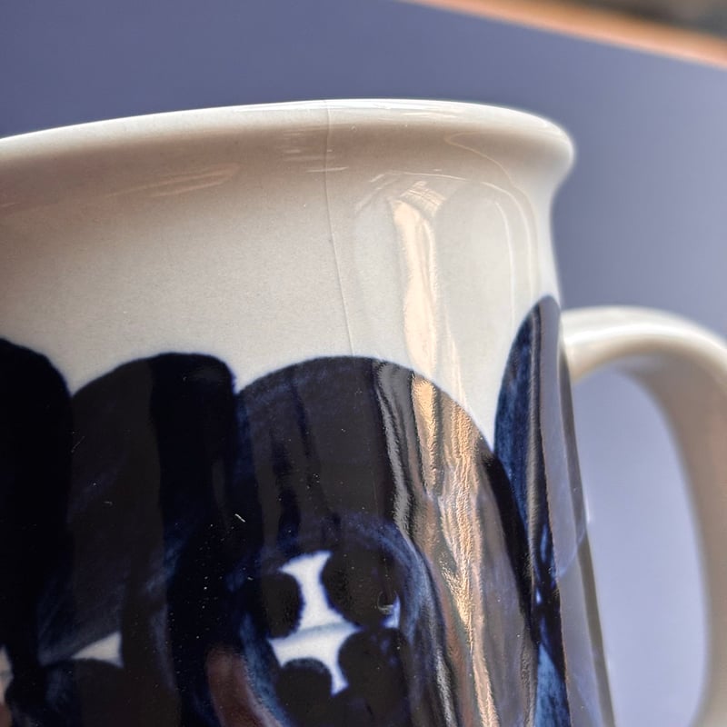 arabia anemone mug B | retro number