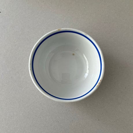 arabia bowl  blue line