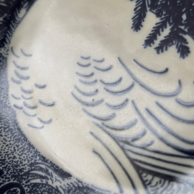 arabia bird christmas annual plate 1978 G.O.G