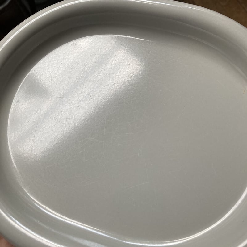 Finland SARVIS easy day oval plate S gray | ret