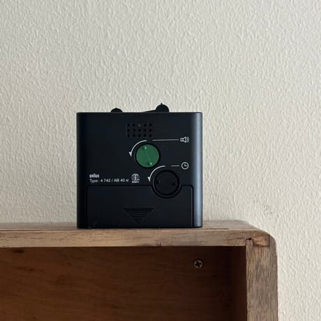 braun Alarm Clock black AB40sl